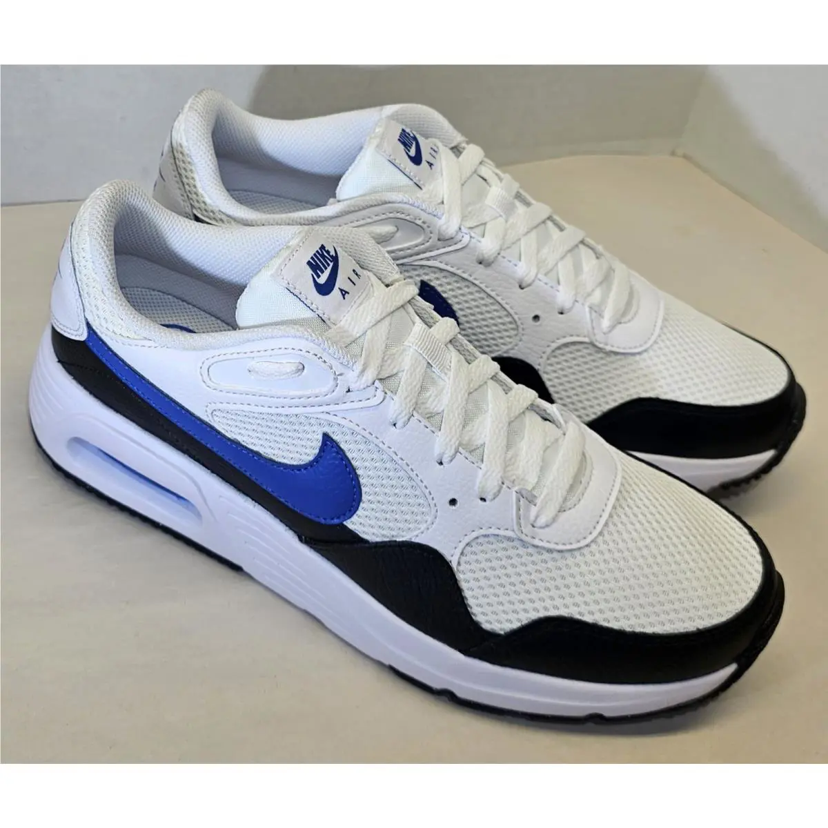Nike shoes - Nike Air Max SC - Air Max - FQ8737-100 - White/Black/Game Royal/Deep Royal Blue 3