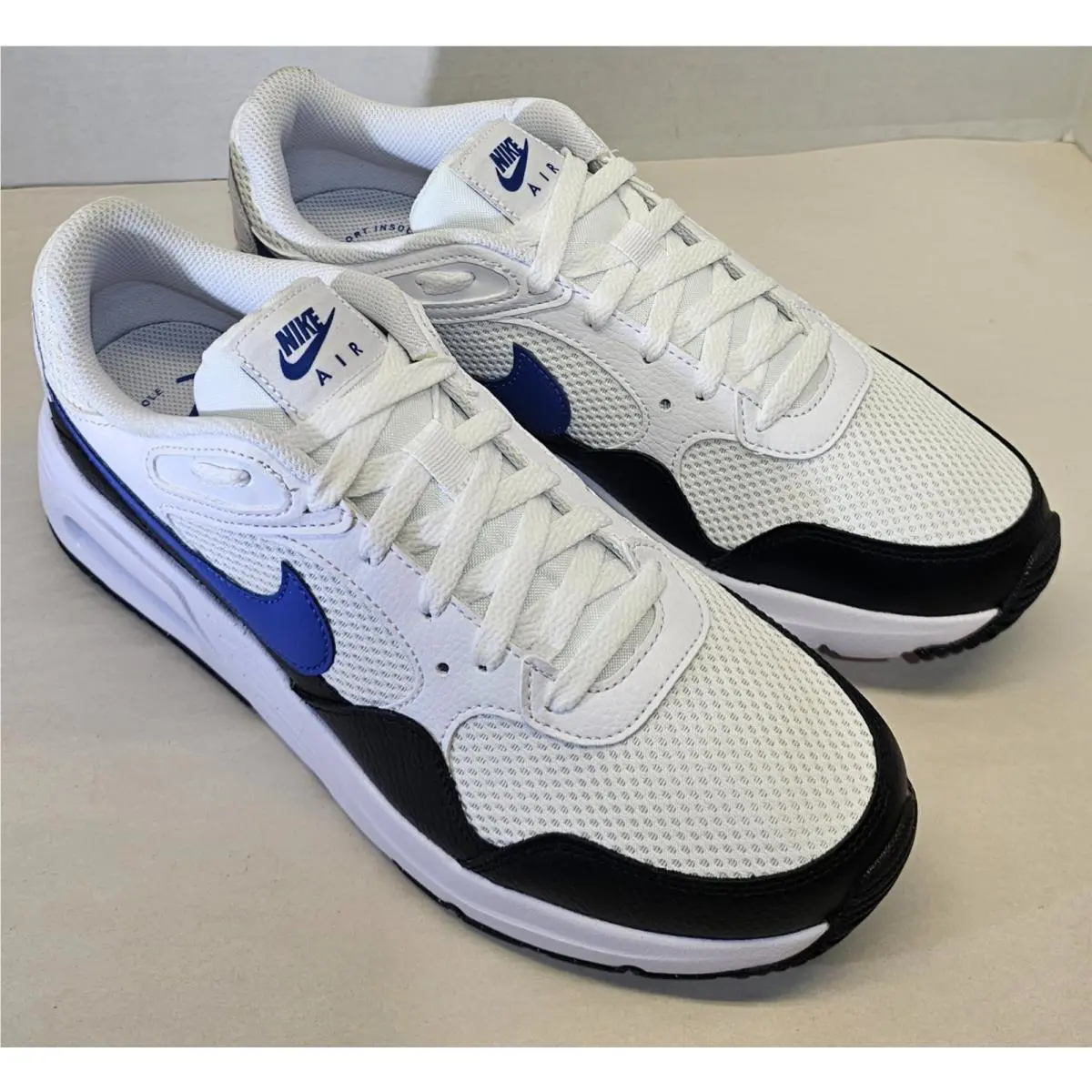 Nike shoes - Nike Air Max SC - Air Max - FQ8737-100 - White/Black/Game Royal/Deep Royal Blue 4