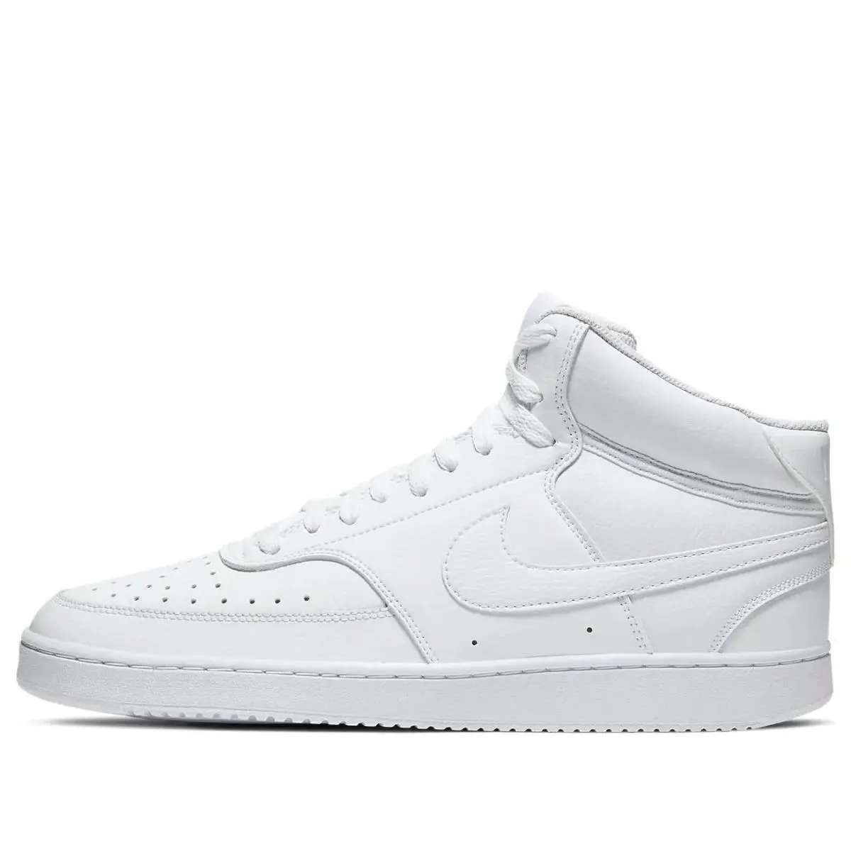 Nike Court Vision Mid Triple White CD5466-10 Men`s Size 11 - White