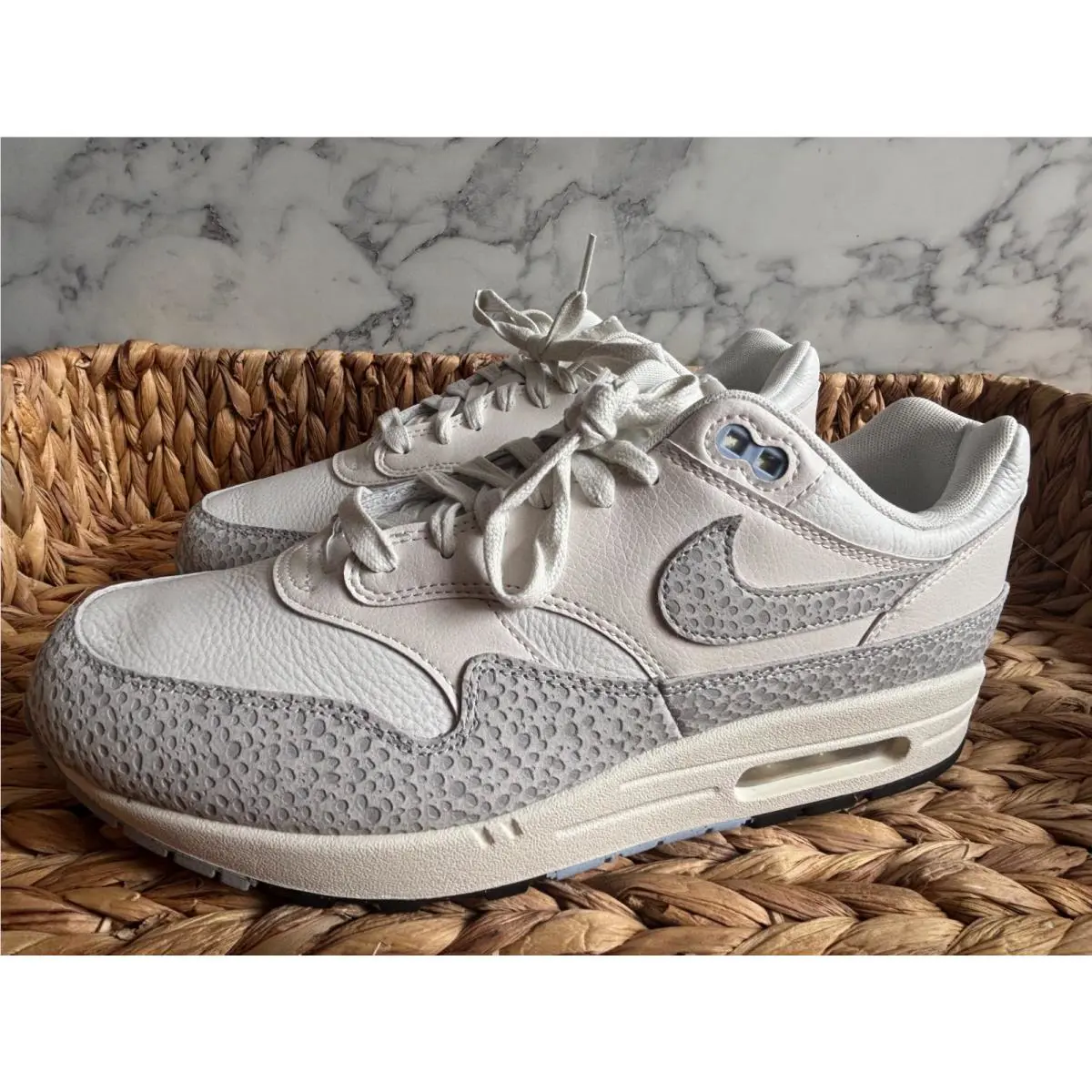 Nike shoes - Nike Air Max 1 - Air Max - White 8