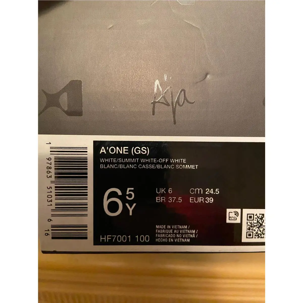 Nike shoes - A`One - White 5