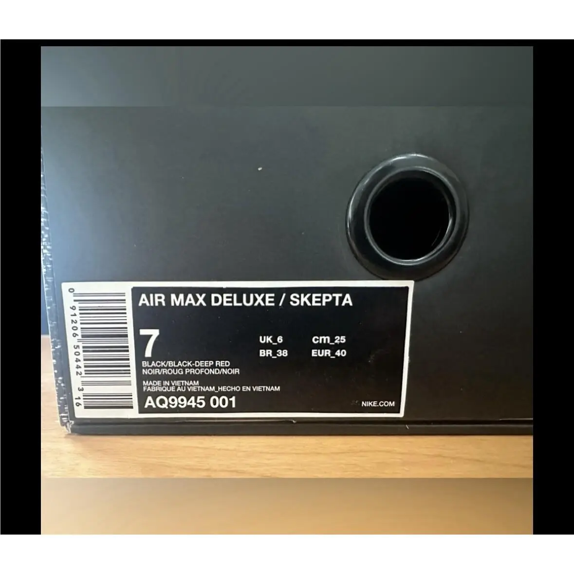 Nike shoes - Nike Air Max Deluxe - Air Max Deluxe - AQ9945-001 - Black 8