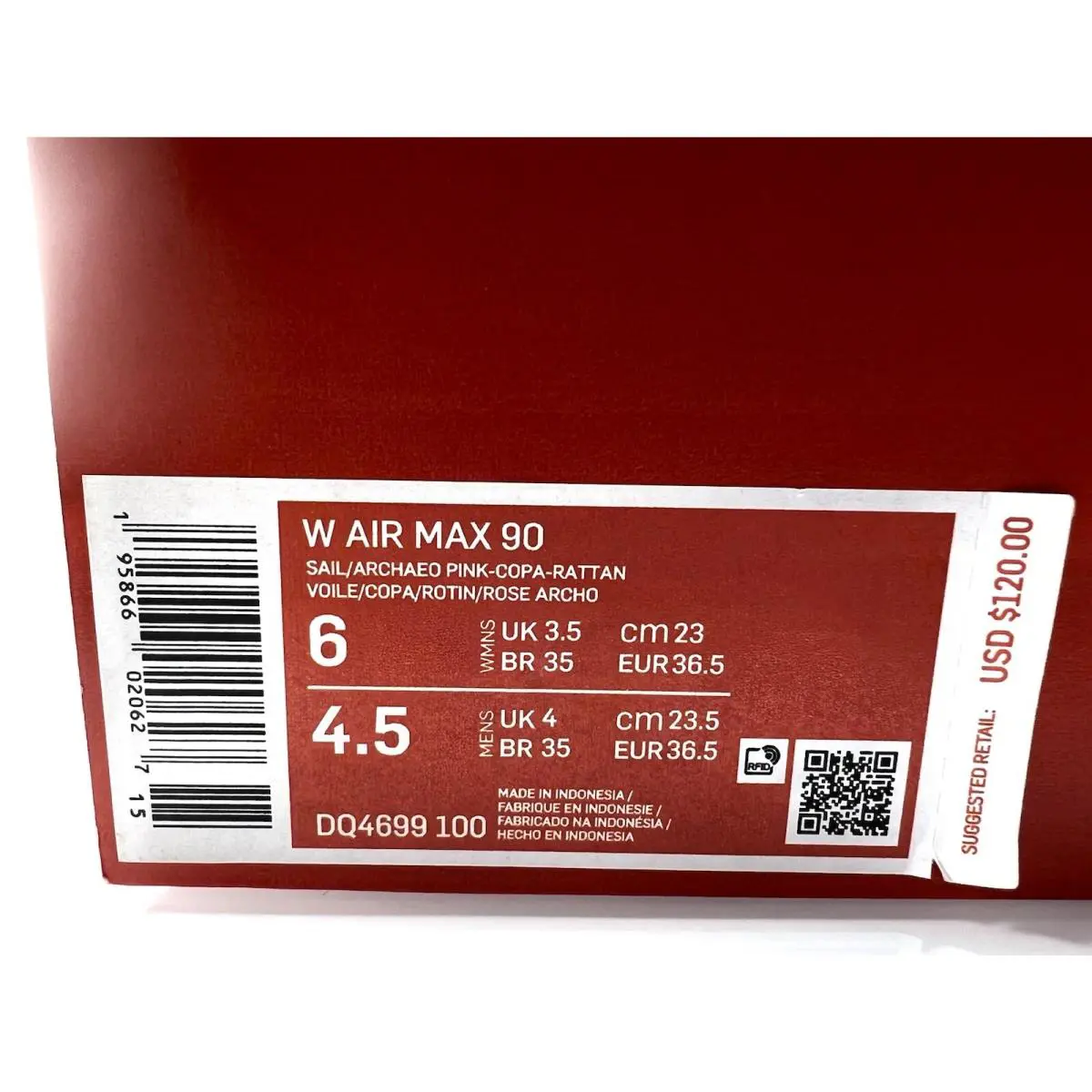 Nike shoes - Air Max 90 - Air Max - DQ4699-100 - Multicolor 10