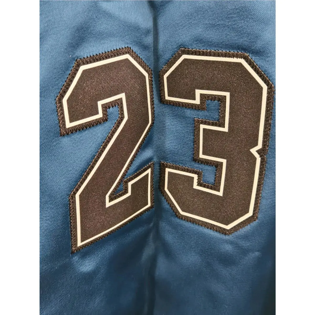 Nike clothing - Air Jordan Flight Satin Jersey - AR0731-301 - Teal Blue 3
