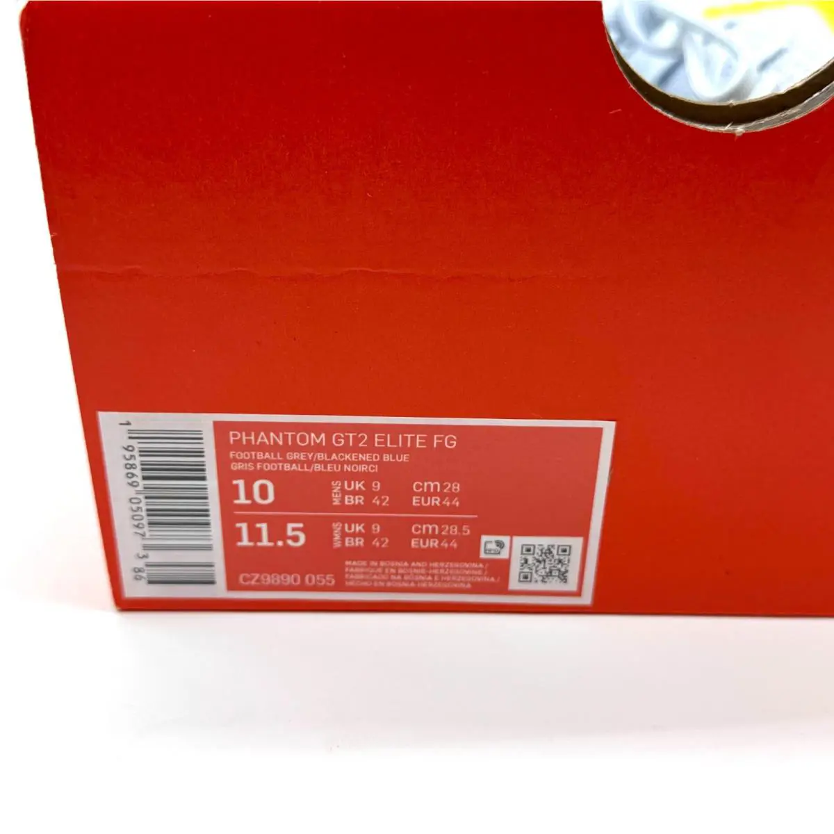 Nike shoes - Nike Phantom GT2 Elite FG - CZ9890-055 - Gray (UPC: 195869050973) 8