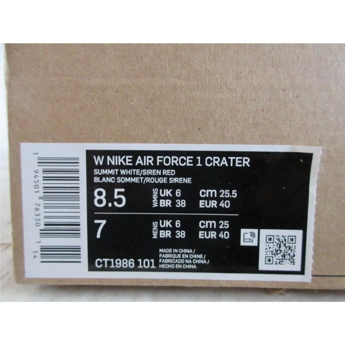 Nike shoes - Nike Air Force 1 - Air Force - CT1986-101 - White (UPC: 194501763301) 4