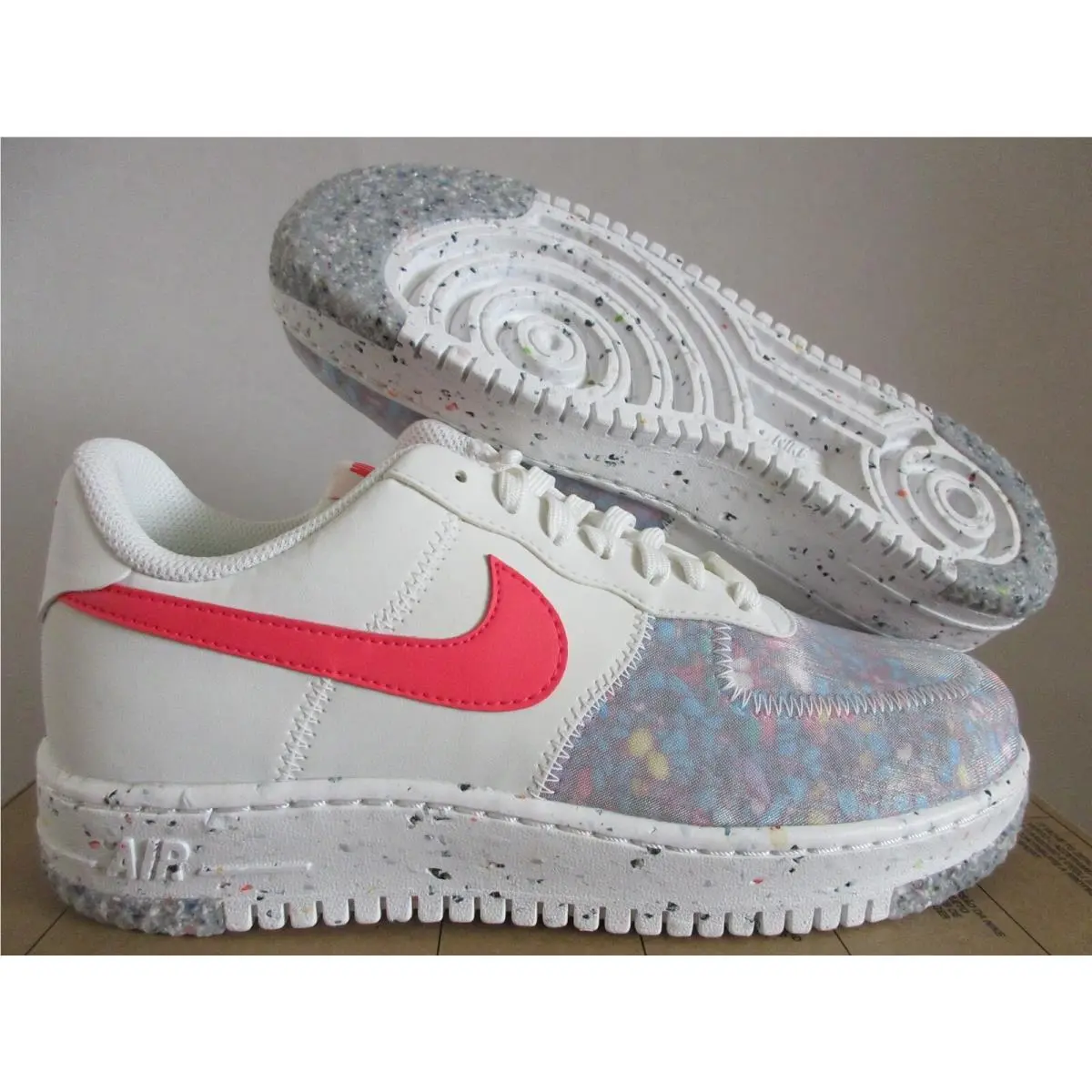 Wmns Nike Air Force 1 Crater Summit White-siren Red SZ 8.5 CT1986-101