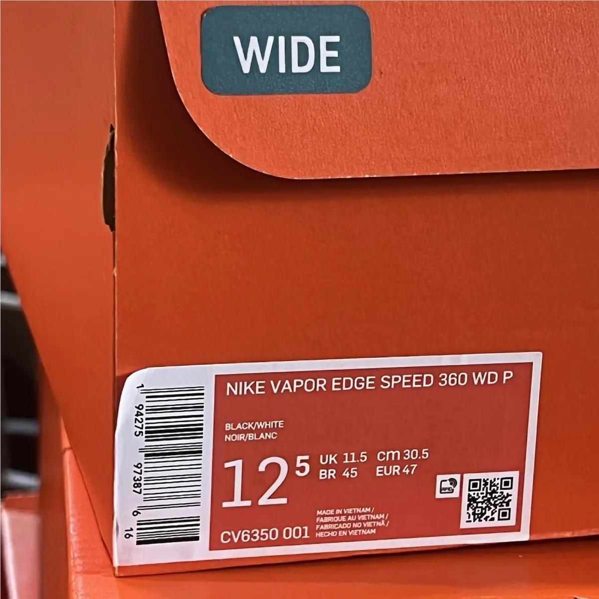 Nike shoes - Nike Vapor Edge Pro 360 - Black 6