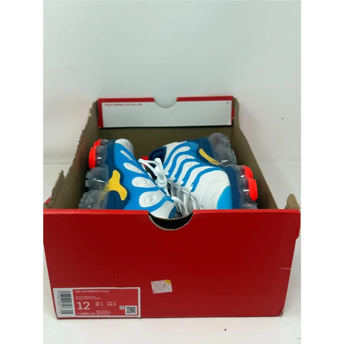Nike shoes - Nike Air Vapormax Plus - Air Vapormax Plus - FJ3999-100 - White (UPC: 196606098043) 4