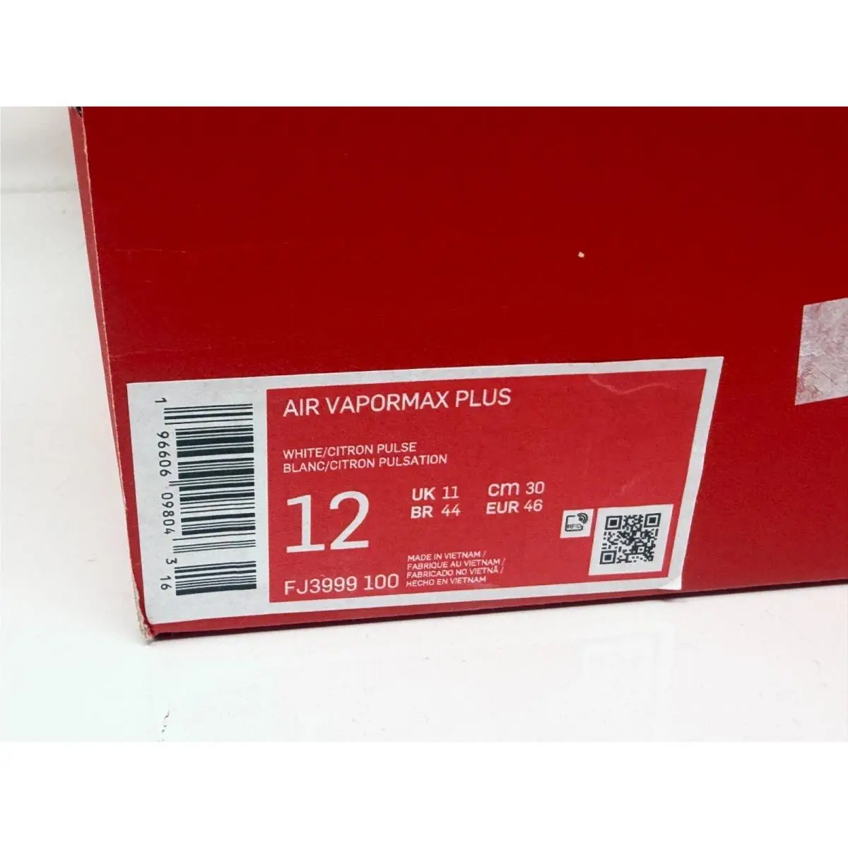 Nike shoes - Nike Air Vapormax Plus - Air Vapormax Plus - FJ3999-100 - White (UPC: 196606098043) 5