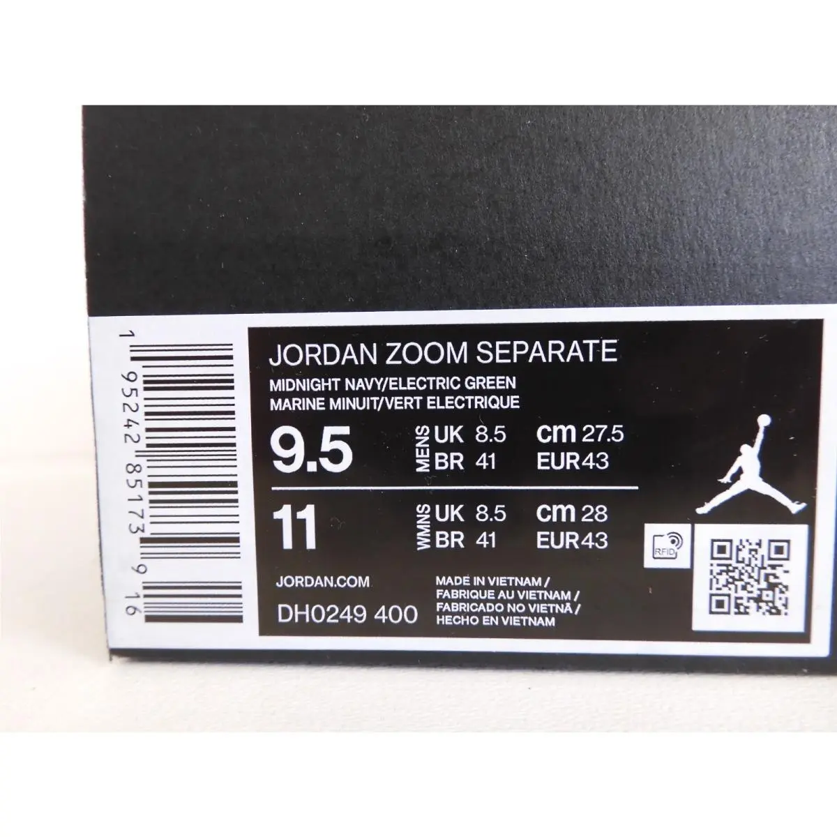 Nike shoes - Jordan Zoom Separate - Zoom Separate - DH0249 400 - Blue (UPC: 195242851739) 3