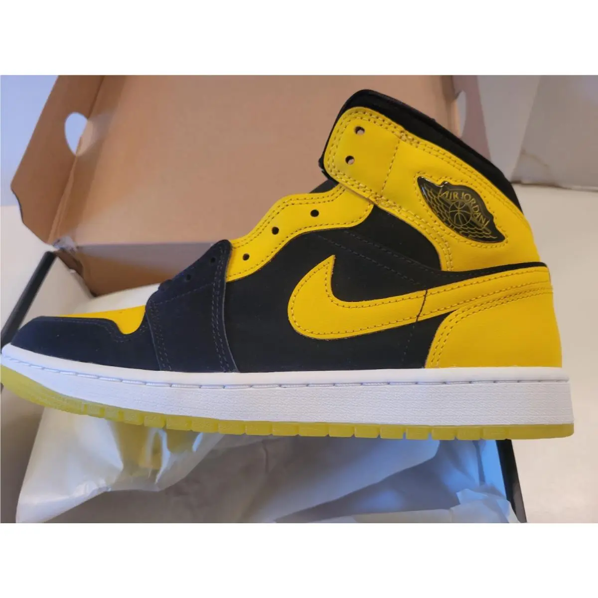 Nike shoes - Nike Air Jordan 1 - Air - HJ6654-071 - Yellow 0