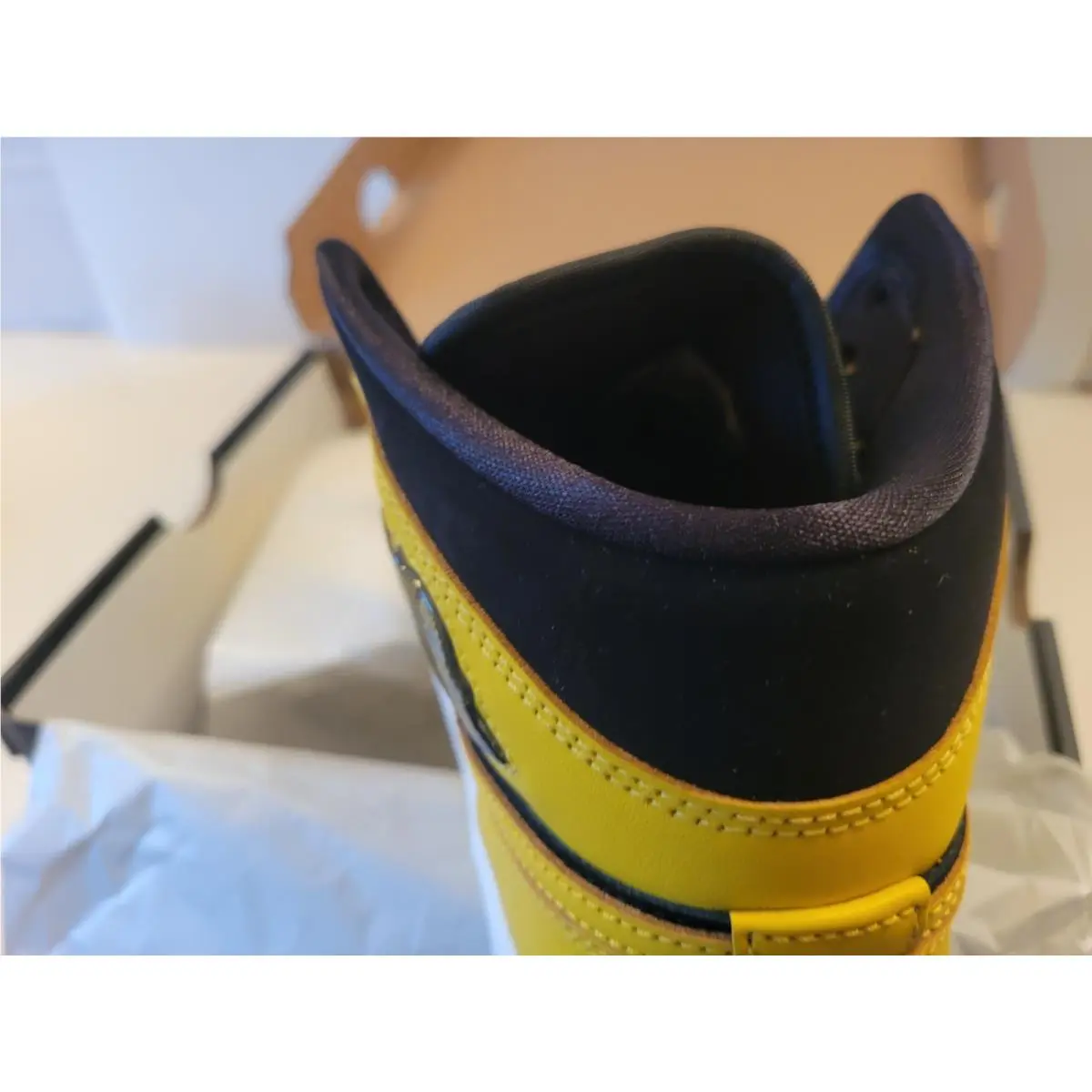 Nike shoes - Nike Air Jordan 1 - Air - HJ6654-071 - Yellow 1