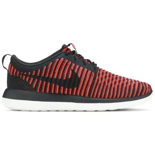Nike Roshe Two Flyknit Red/black/white 844833-006 Men`s Size 10.5 - Red