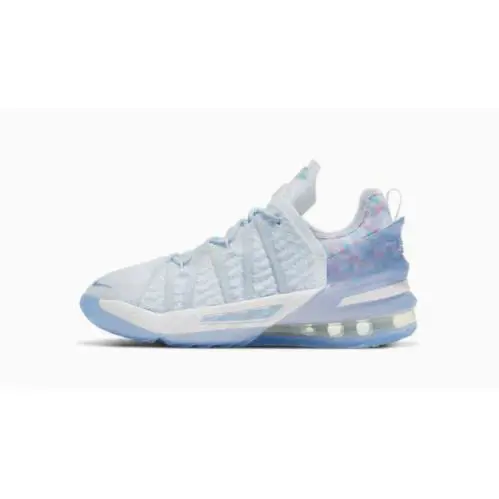 Sz 7Y - Nike Lebron 18 Nrg `blue Tint` CT4677-400 - Blue