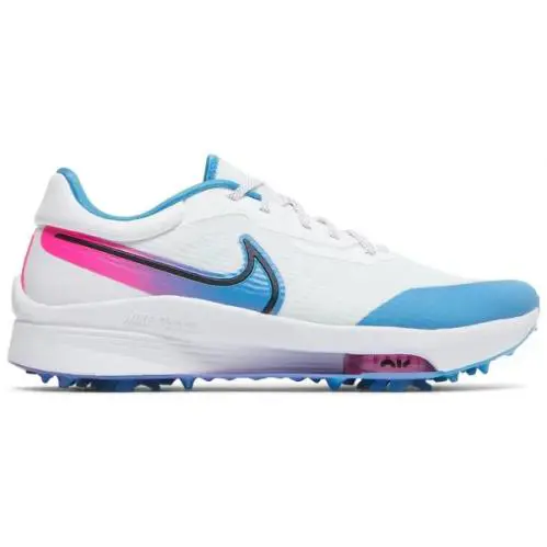 Nike Air Zoom Infinity Tour Next% White/blue/pink DC5221-104 Men`s Size 9.5 - White