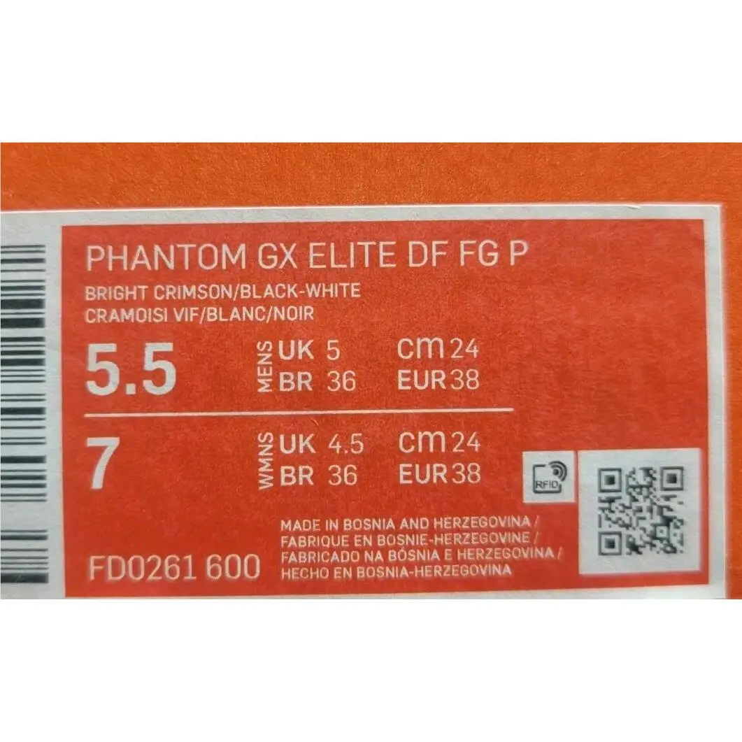 Nike shoes - Nike Phantom GX Elite - Phantom Elite - FD0261-600 - Bright Crimson 8