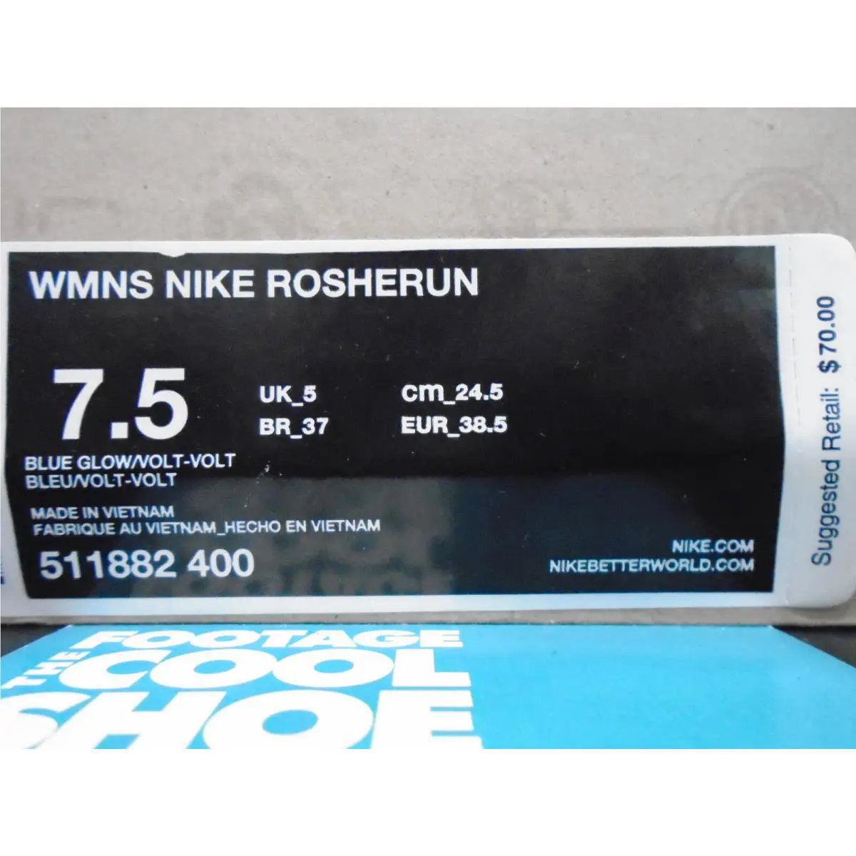 Nike shoes - Nike Rosherun - Rosherun - 511882-400 - Blue 7