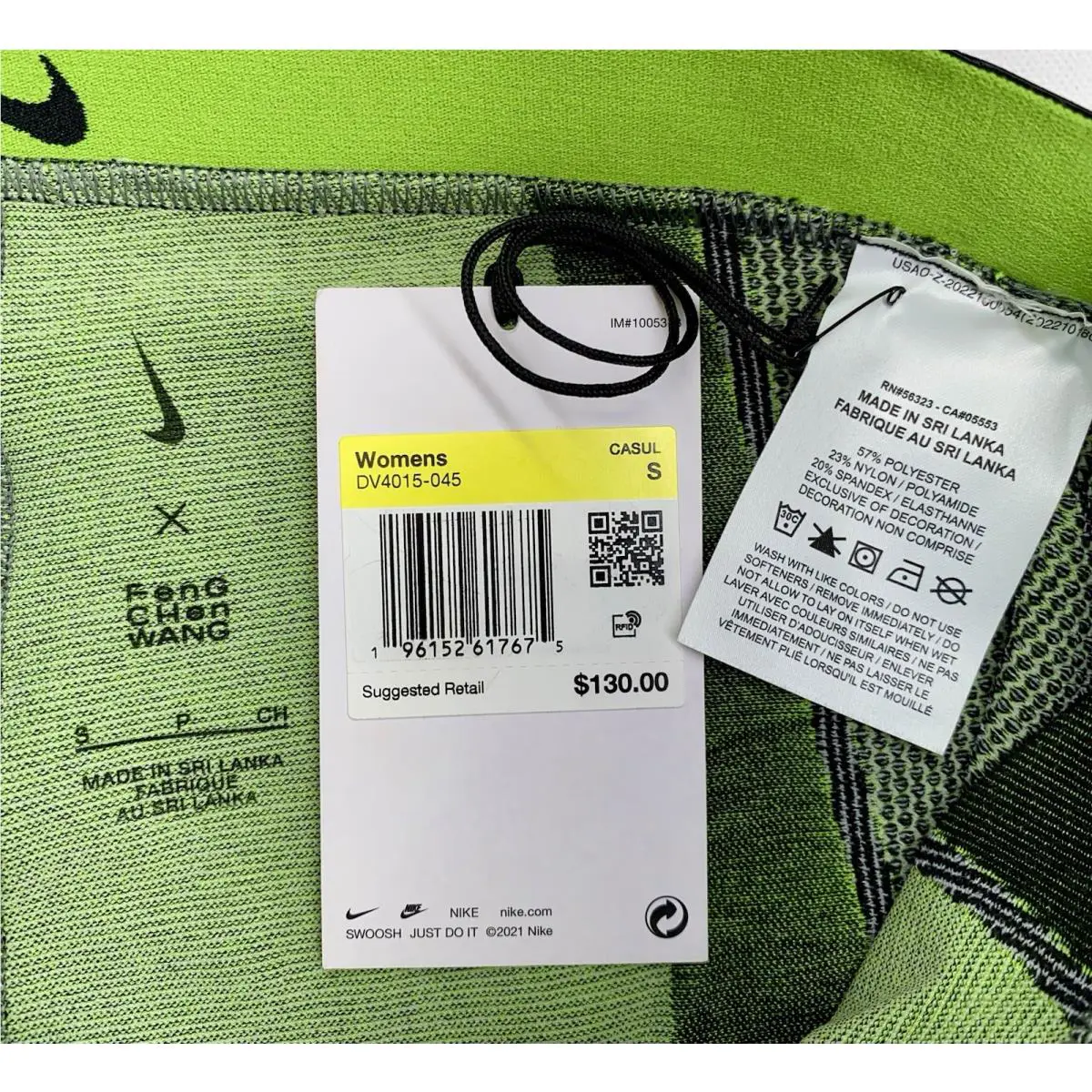 Nike clothing - Feng Chen Wang x Nike Pro NRG Tights - DV4015-045 - Gray 2