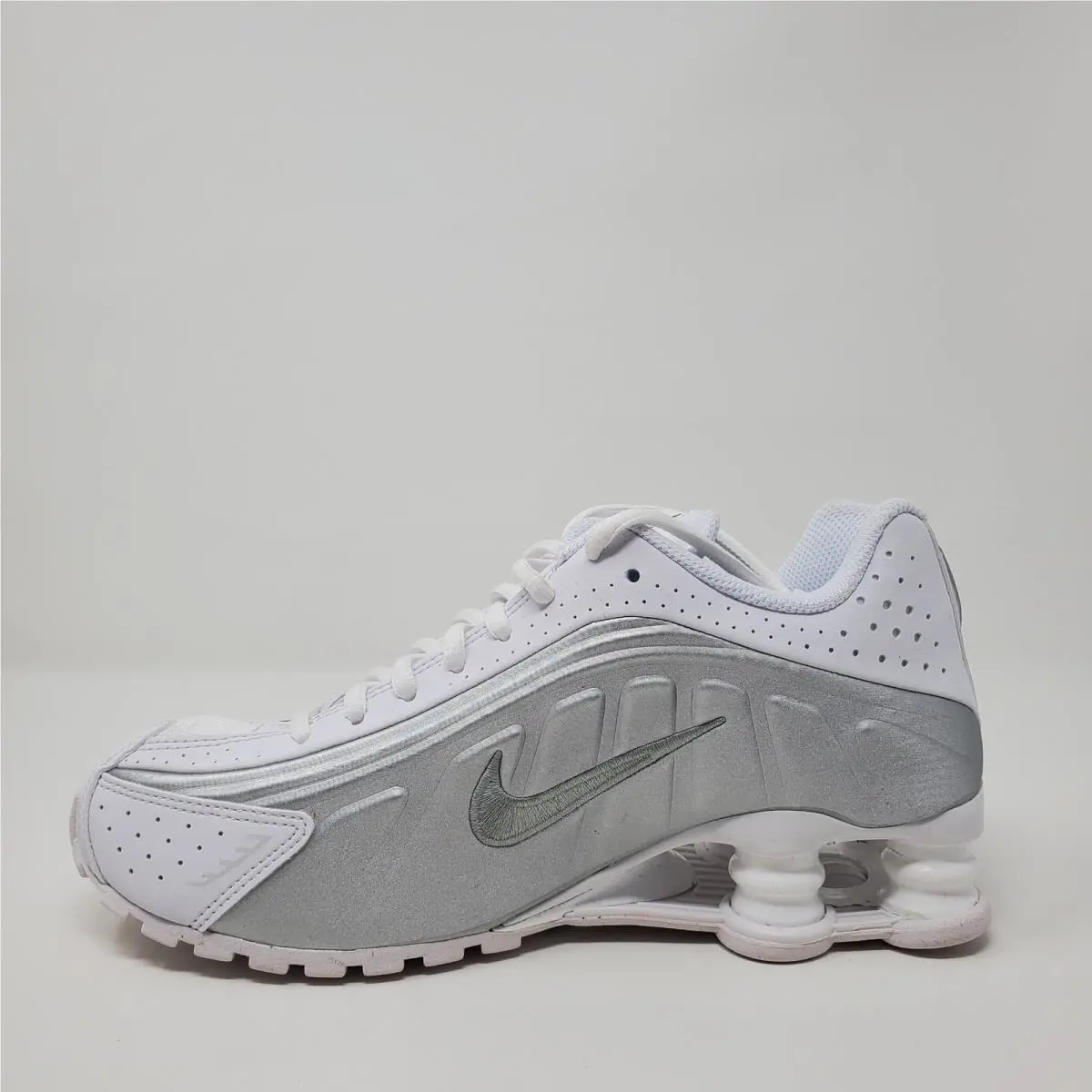 Nike shoes - Nike Shox R4 - Shox - White 7