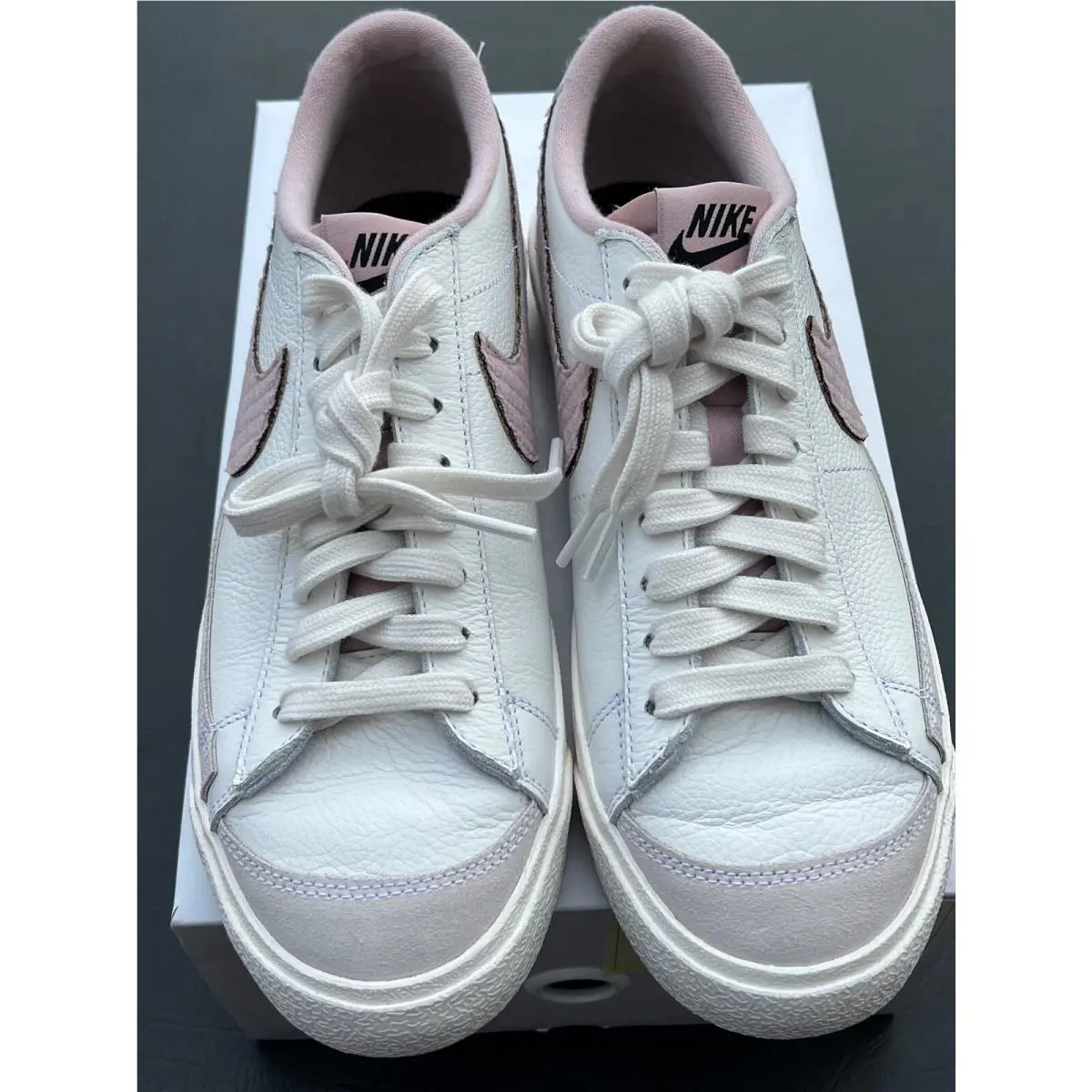 Nike shoes - Nike Blazer 77 - Blazer - DO7394 - White and Pink 0
