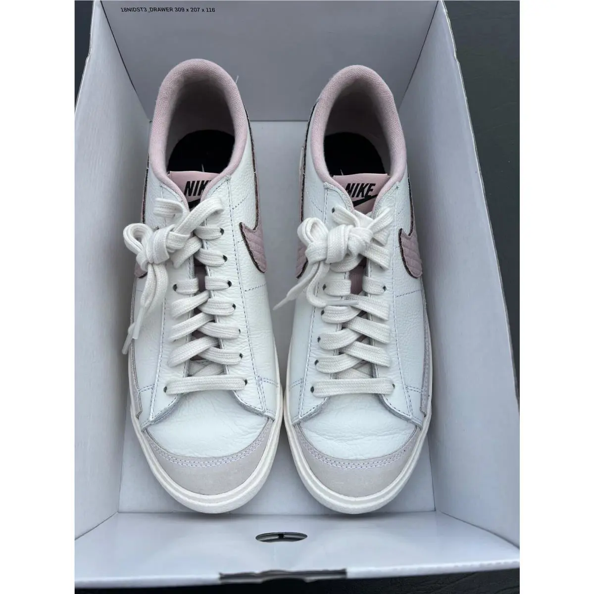 Nike shoes - Nike Blazer 77 - Blazer - DO7394 - White and Pink 5