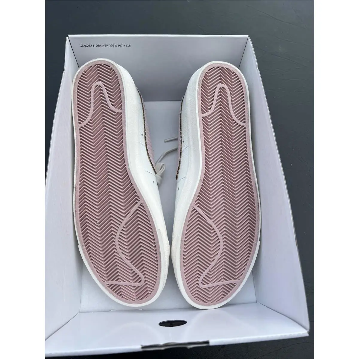 Nike shoes - Nike Blazer 77 - Blazer - DO7394 - White and Pink 6