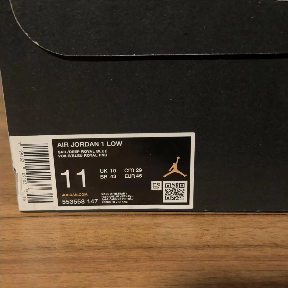 Nike shoes - Nike Air Jordan 1 - Air - 553558-147 - Multicolor (UPC: 0198482091033) 9