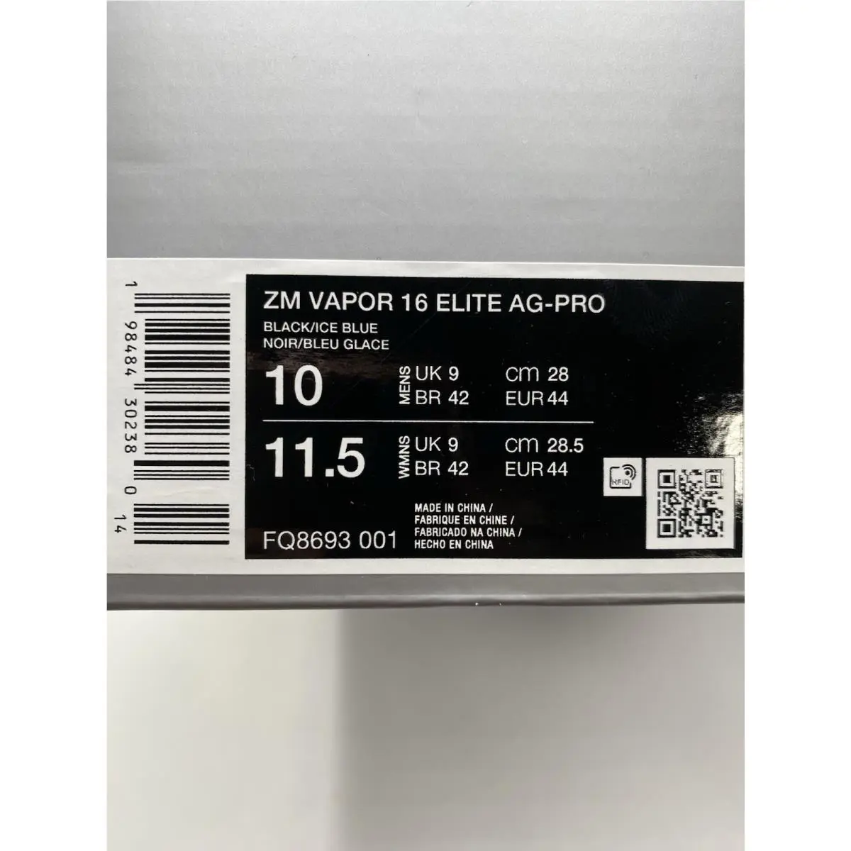 Nike shoes - Nike Vapor Pro - Vapor Pro - FQ8693-001 - Black/Ice Blue (UPC: 198484302380) 9