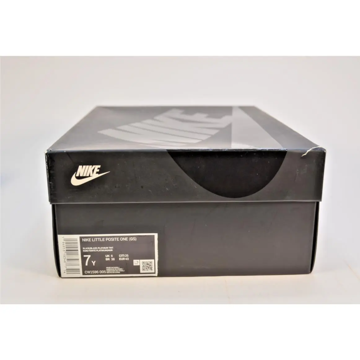 Nike shoes - Nike Little Posite One - Little Posite One - CW1596 005 - White, Manufacturer: Platinum Tint 5