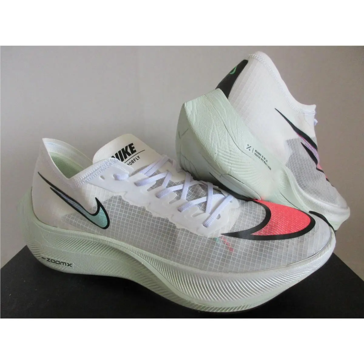 Nike shoes - Nike ZoomX Vaporfly NEXT% - ZoomX Vaporfly - AO4568-102 - White (UPC: 194276481547) 0