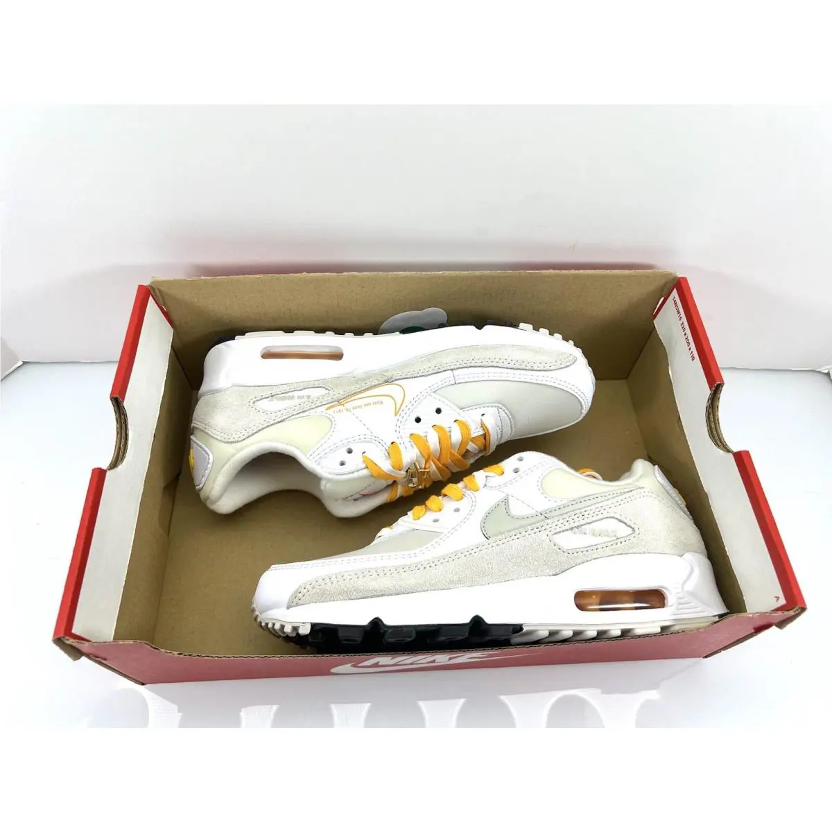 Nike shoes - Nike Air Max 90 SE - DA8709-100 - White/Light Bone 9