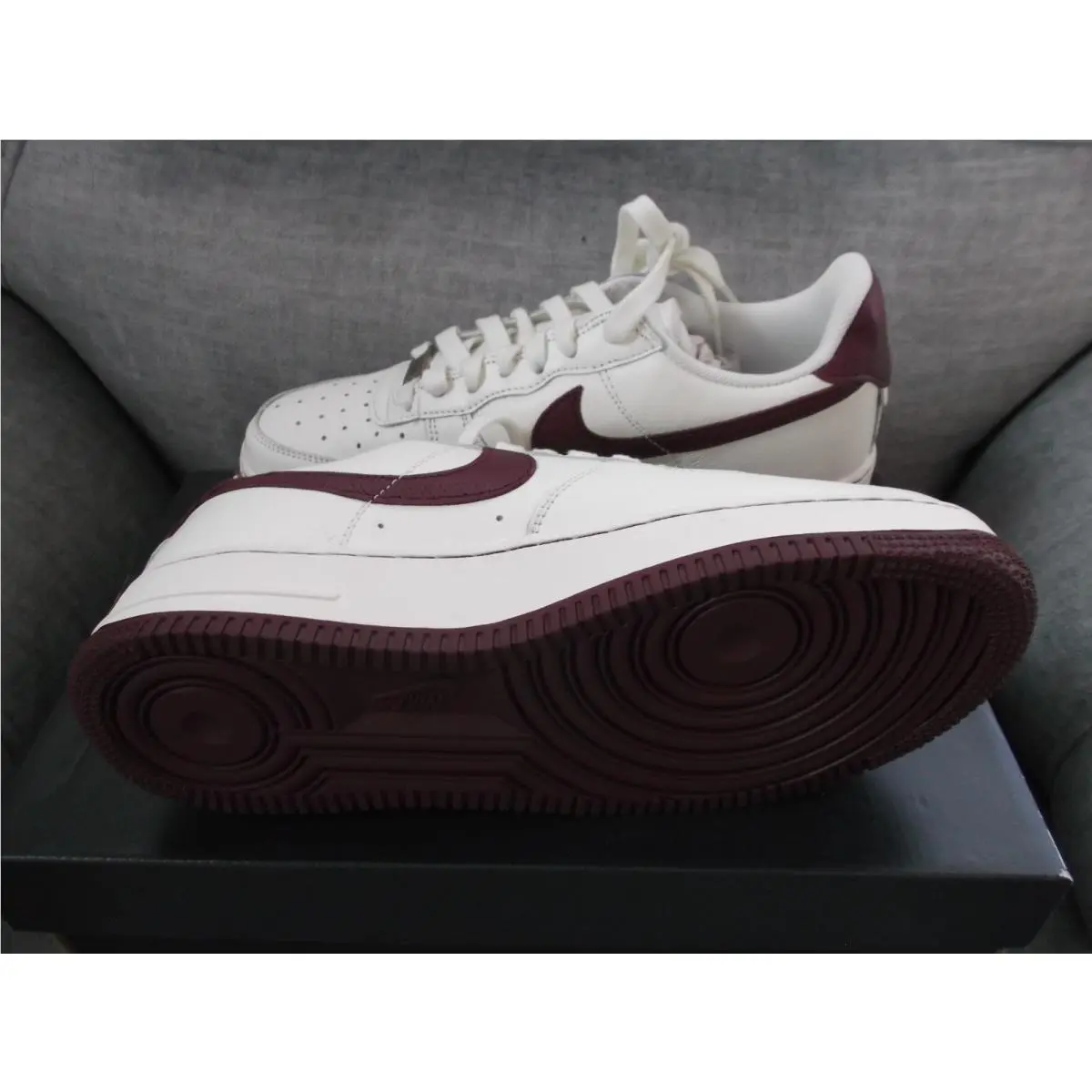 Nike shoes - Nike Air Force 1 - Air Force - DB4455-100 - Craft Sail/Dark Beetroot-Sail (UPC: 195238329709) 1