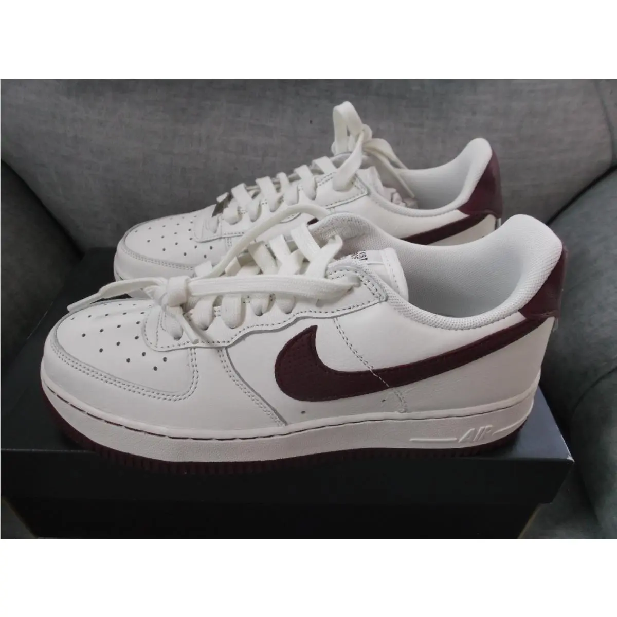 Nike shoes - Nike Air Force 1 - Air Force - DB4455-100 - Craft Sail/Dark Beetroot-Sail (UPC: 195238329709) 3