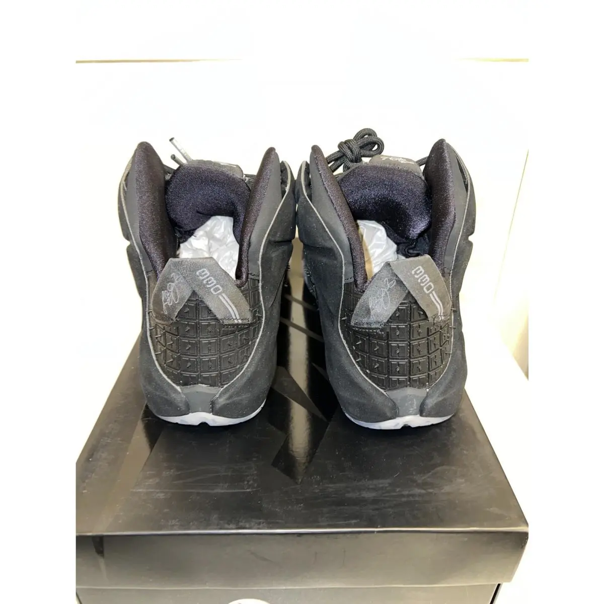 Nike shoes - Nike LeBron 12 - LeBron - 744286-001 - Black 4