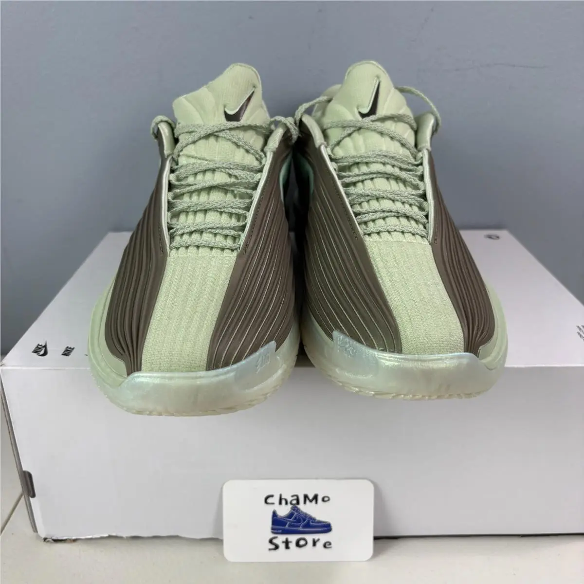 Nike shoes - Nike Air Zoom G.T. Cut 3 Turbo - HV9918-300 - Honeydew/Black-Barely Volt 0