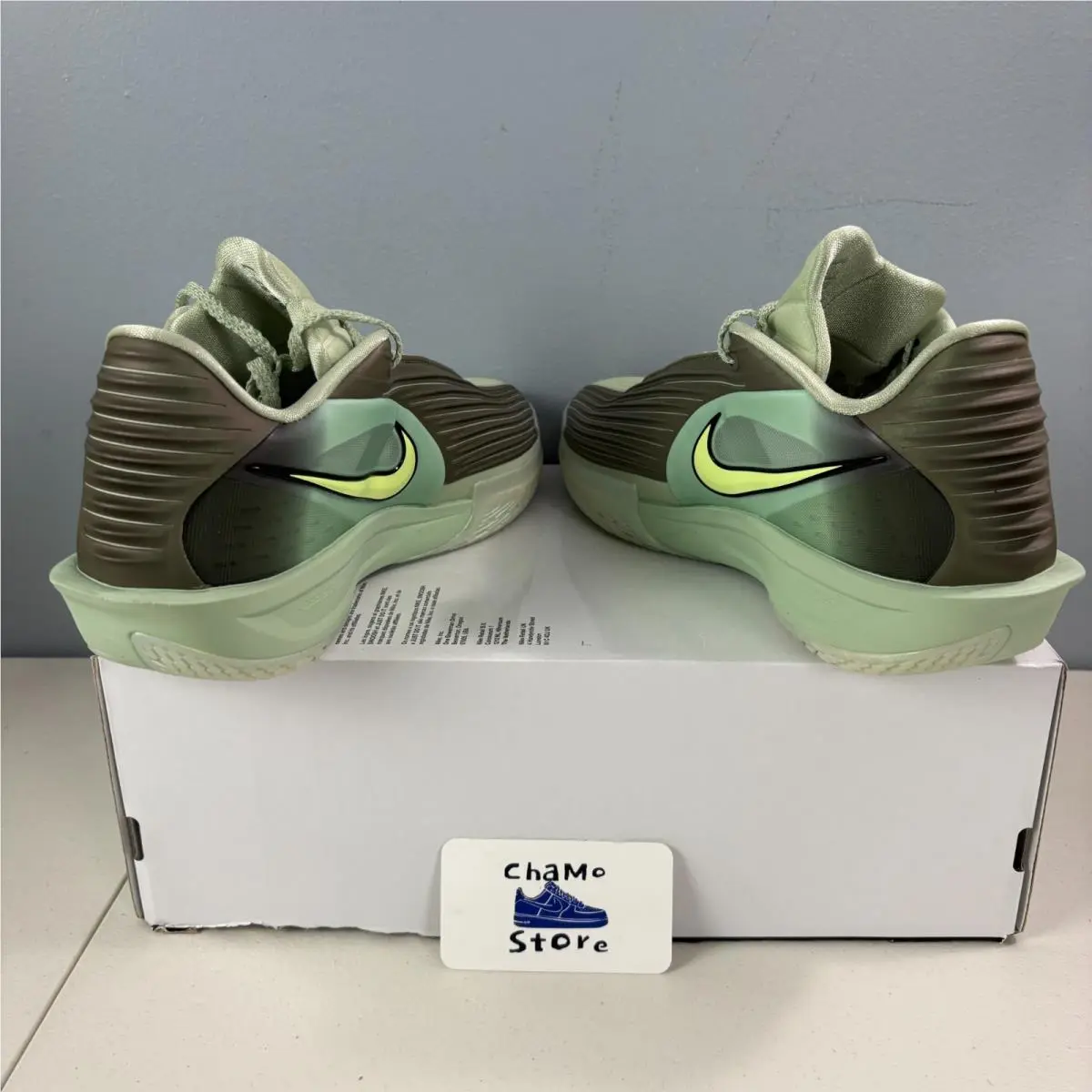 Nike shoes - Nike Air Zoom G.T. Cut 3 Turbo - HV9918-300 - Honeydew/Black-Barely Volt 3