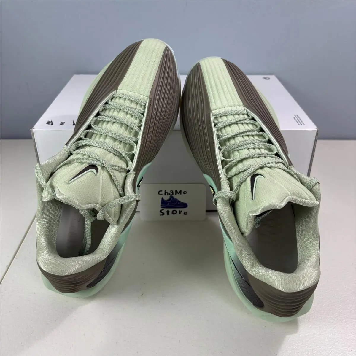 Nike shoes - Nike Air Zoom G.T. Cut 3 Turbo - HV9918-300 - Honeydew/Black-Barely Volt 4
