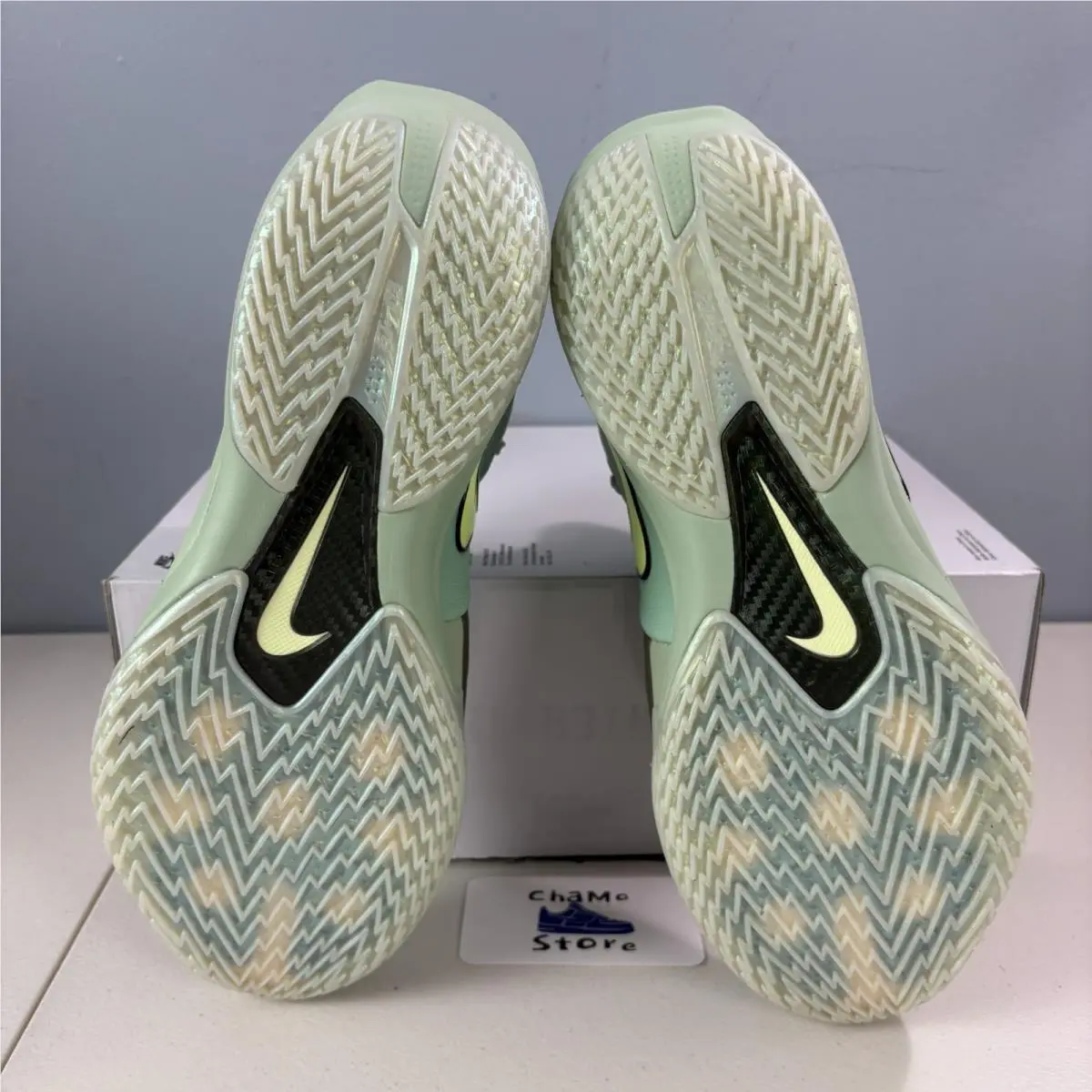 Nike shoes - Nike Air Zoom G.T. Cut 3 Turbo - HV9918-300 - Honeydew/Black-Barely Volt 5