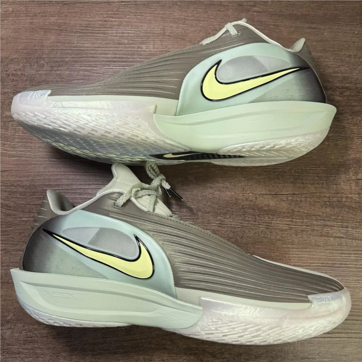Nike shoes - Nike Air Zoom G.T. Cut 3 Turbo - HV9918-300 - Honeydew/Black-Barely Volt 3