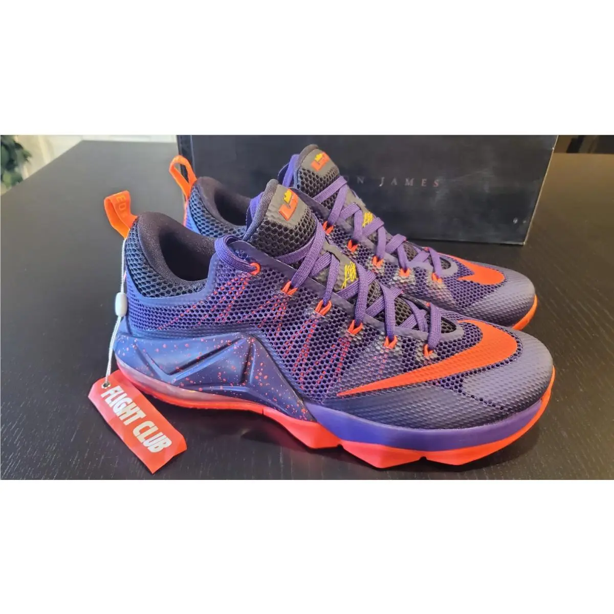 Nike shoes - Nike LeBron 12 - LeBron - 724557 565 - Purple Pink 0