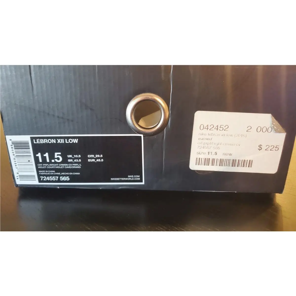 Nike shoes - Nike LeBron 12 - LeBron - 724557 565 - Purple Pink 2