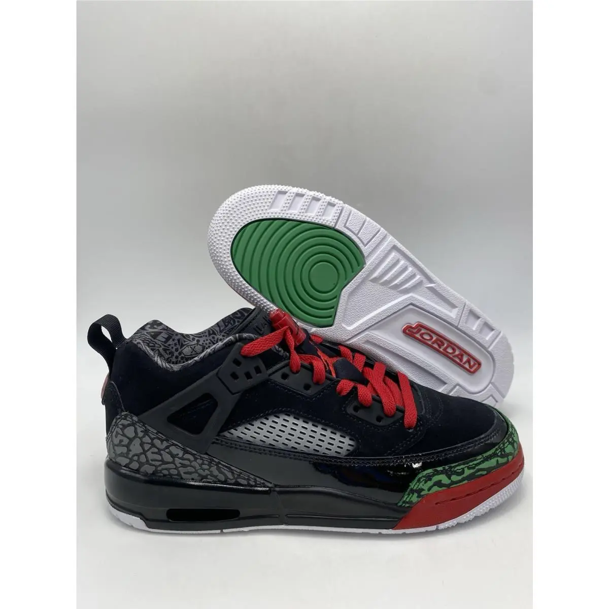 Jordan Spizike Low GS Black Varsity Red FQ3950 060 Size 6.5Y by Nike