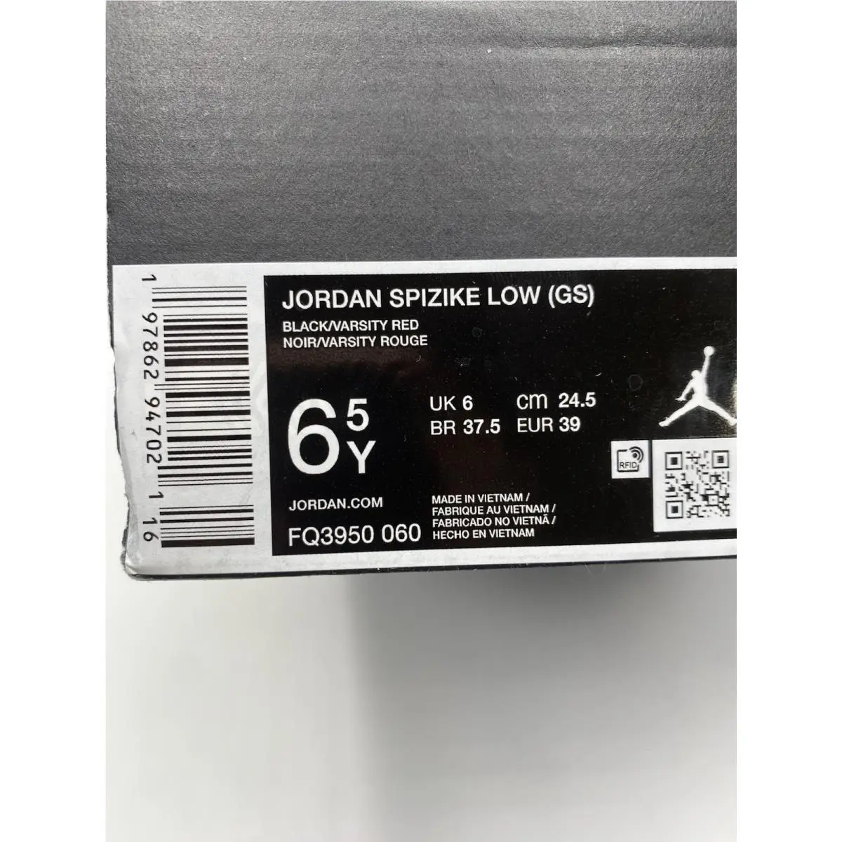 Nike shoes - Jordan Spizike - Spizike - FQ3950 060 - Black/Varsity Red (UPC: 197862947021) 6