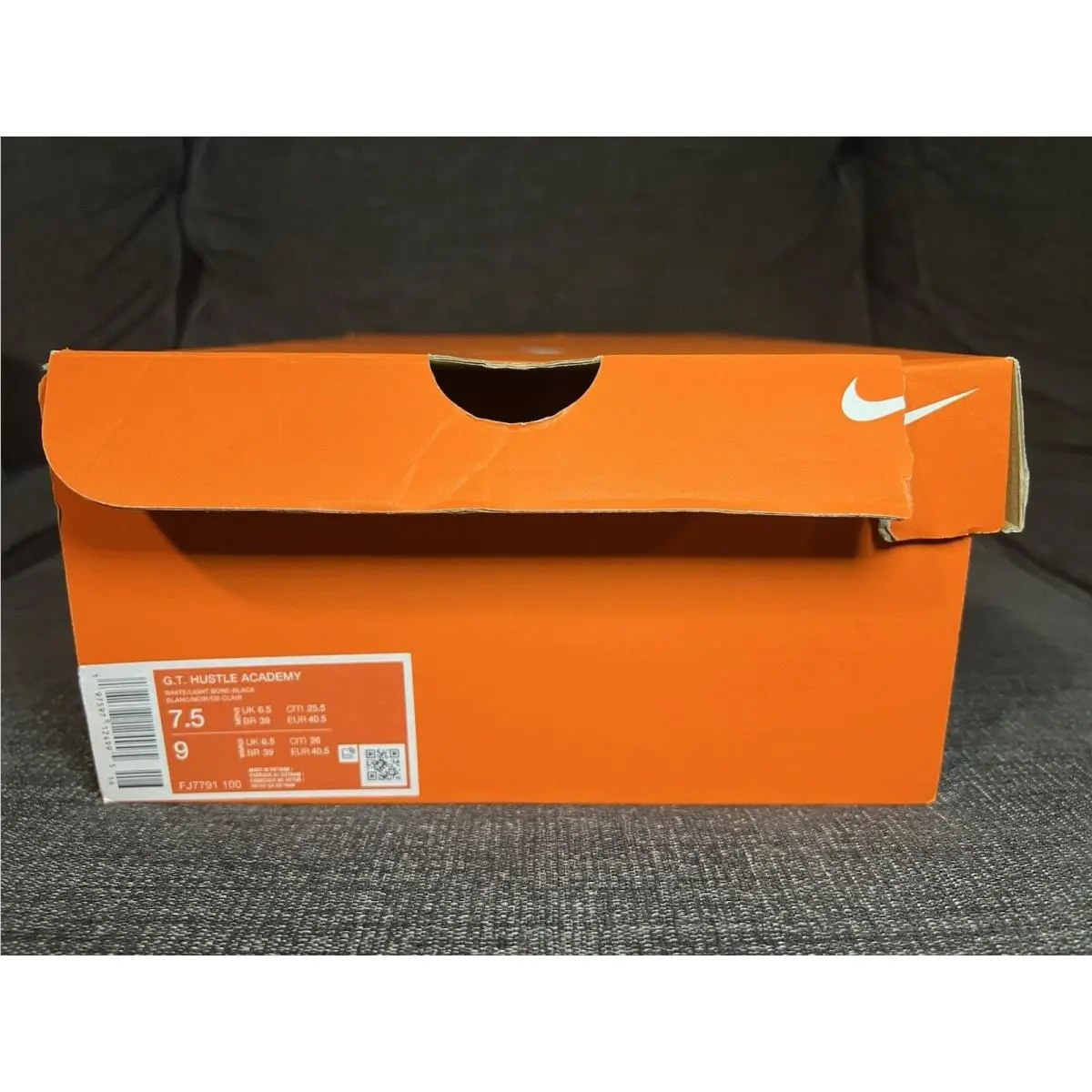 Nike shoes - Nike GT Hustle Academy - Hustle Academy - FJ7808-100 - White 8