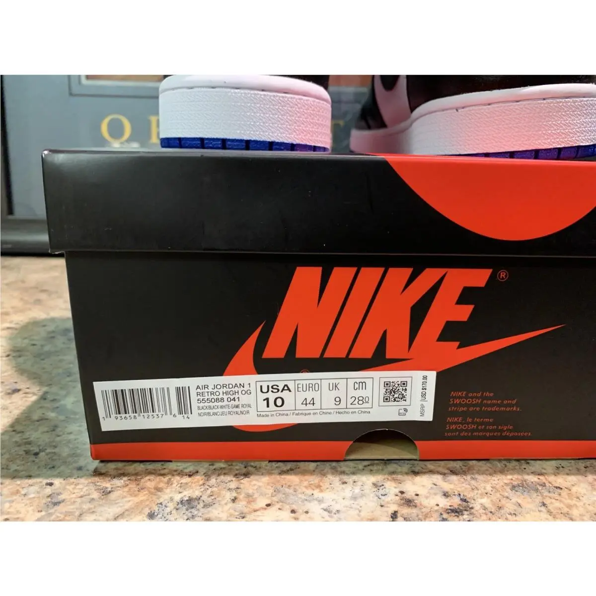 Nike shoes - Jordan 1 - Royal Blue 1