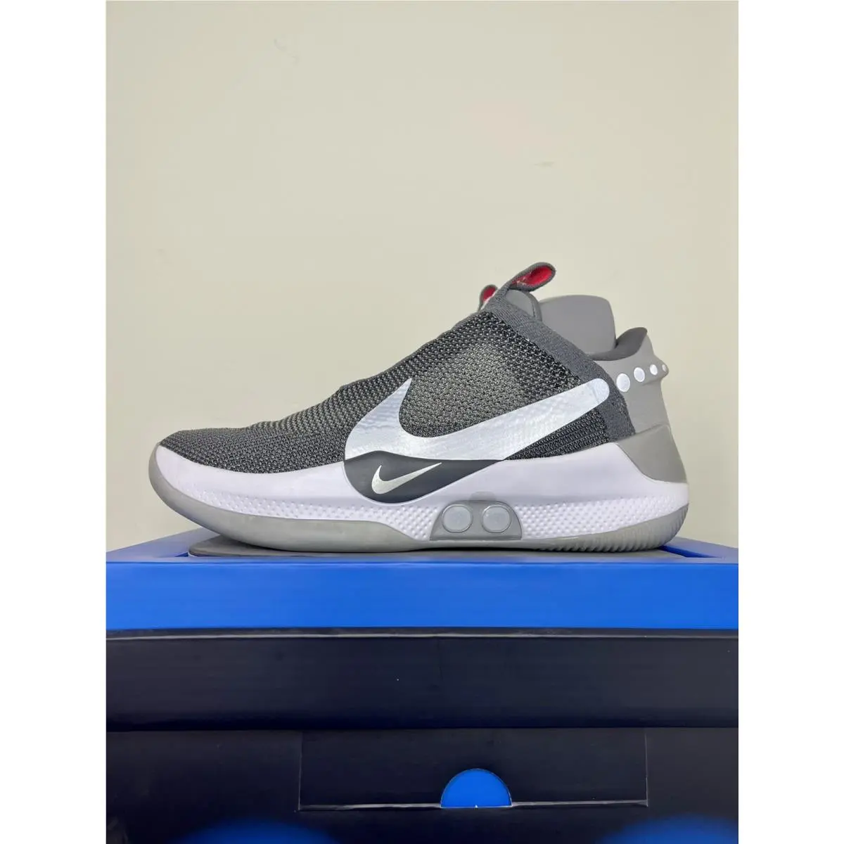 Nike shoes - Nike Adapt BB - Adapt - AO2582004 - Gray, Manufacturer: Multicolor, Dark Gray 1