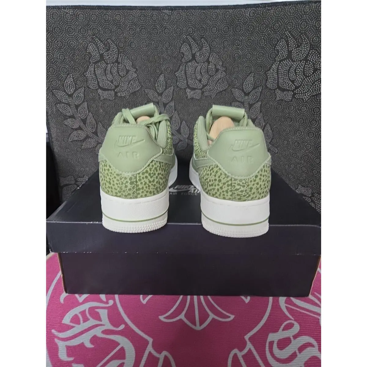 Nike shoes - Nike Air Force 1 - Air Force - Fv6519-200 - Sesame/Oil Green-Light Bone 2