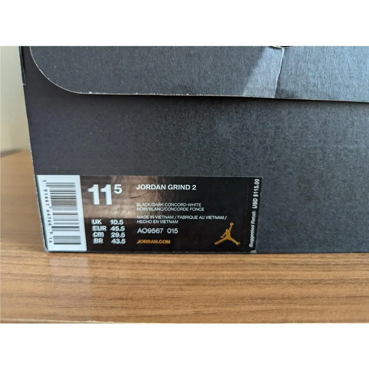 Nike shoes - Jordan Grind - Grind - AO9567 015 - Black 12