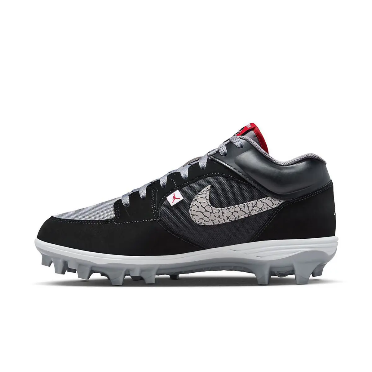 Nike shoes - Jordan Stadium - Stadium - HQ0210-060 - Black Cement Grey White Fire Red 2